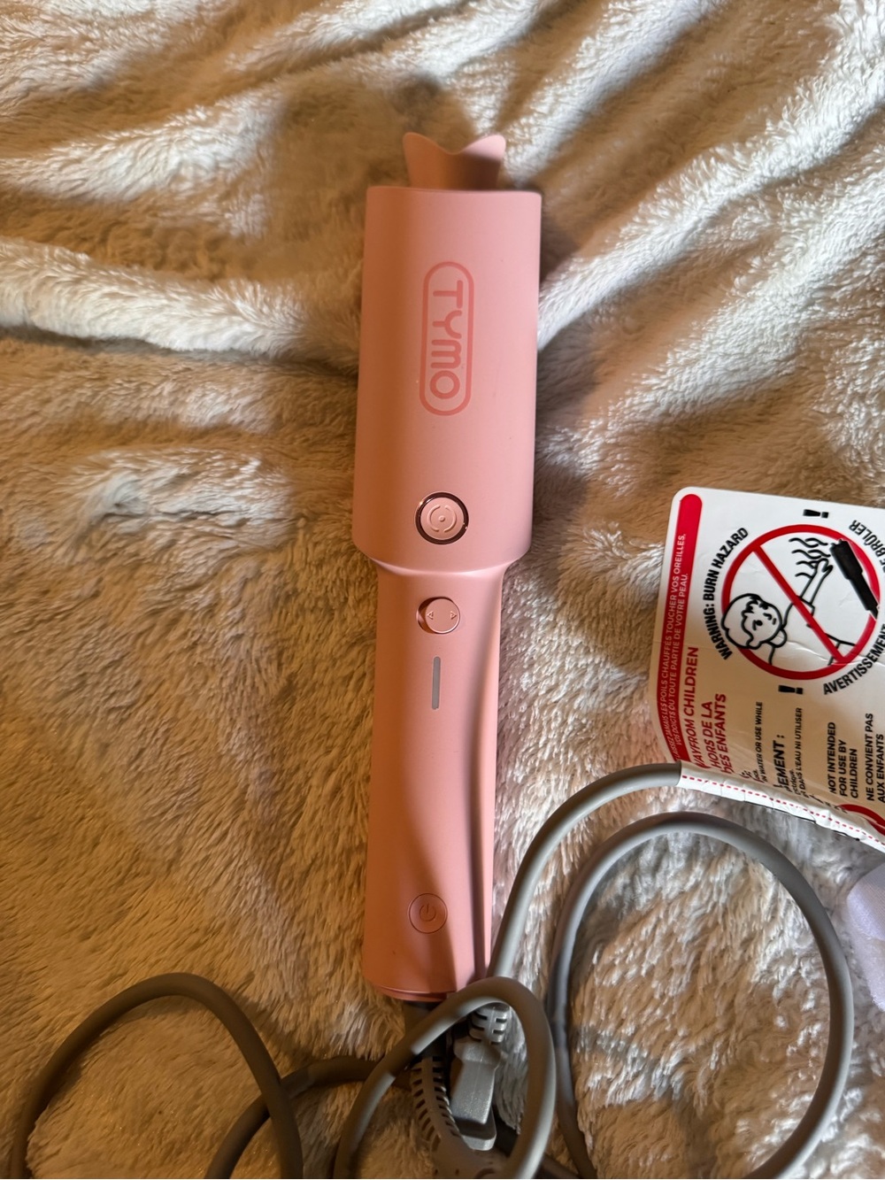 Tymo Pink Automatic Hair Curler – Salon-Style Curls